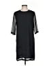 Olivaceous 100% Polyester Black Casual Dress Size S - photo 1
