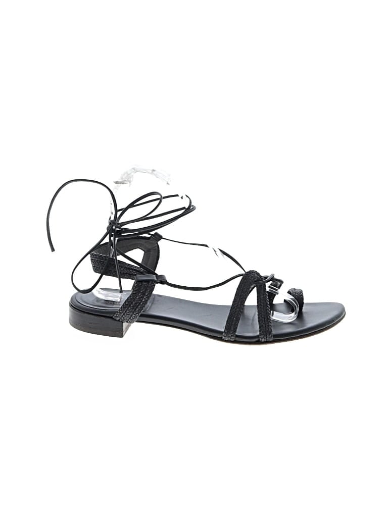 Pre-owned Stuart Weitzman Sandals In Black