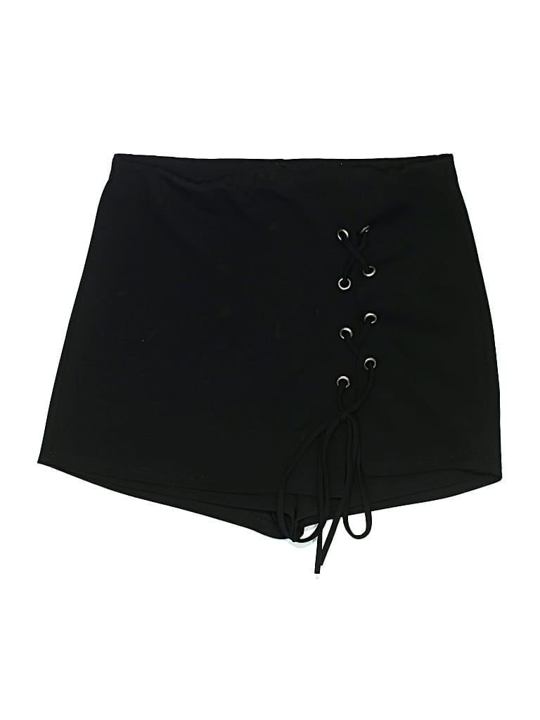 Pre-owned Blue Blush Skort In Black