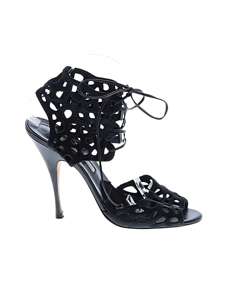 Pre-owned Brian Atwood Sandals In Black