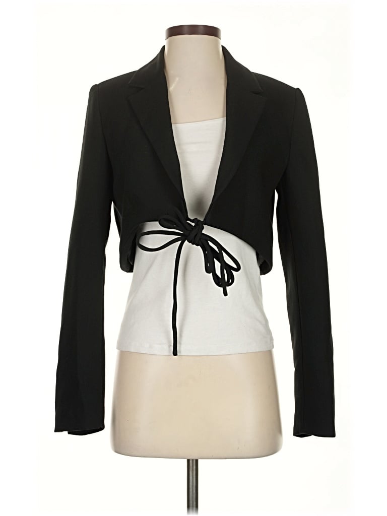 Pre-owned Zara Jacket In Black