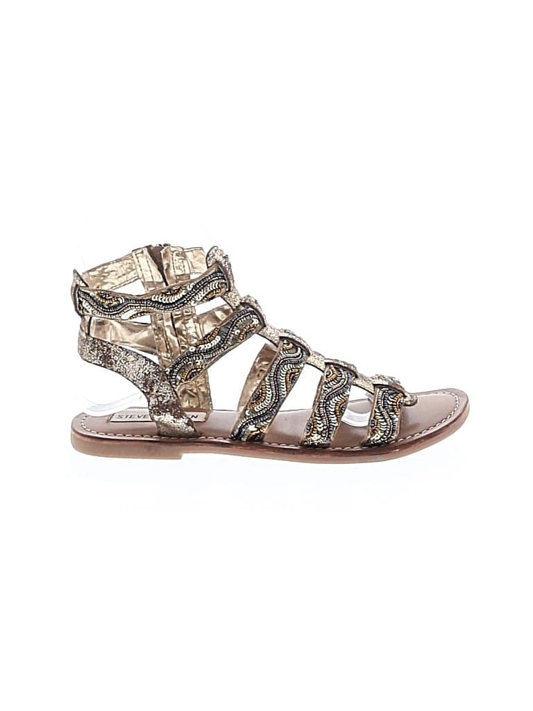 Pre-owned Steve Madden Kids' Sandals In Brown