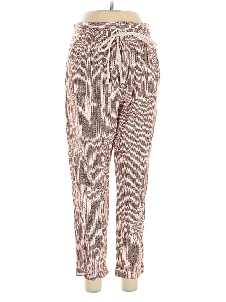 Pre-owned Free People Casual Pants In Brown