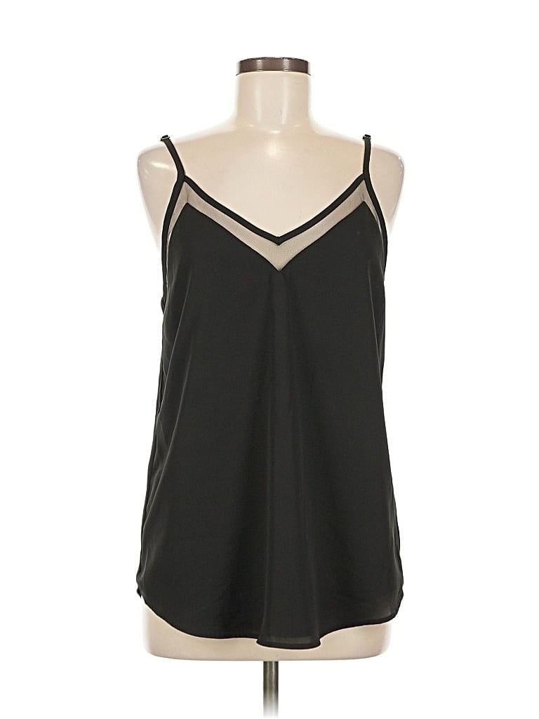 Pre-owned Lulus Sleeveless Blouse In Black