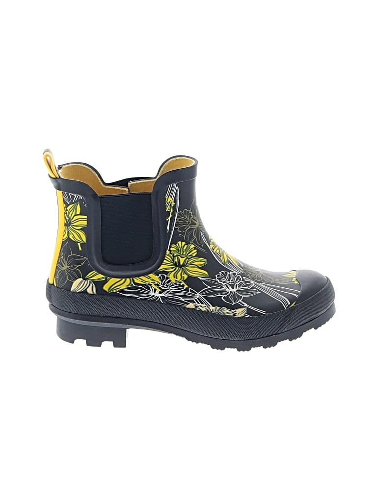 Pre-owned Hotter Rain Boots In Blue