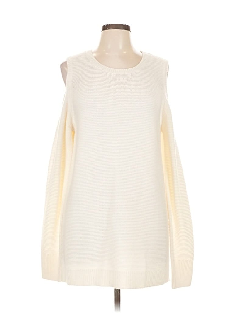 Pre-owned Mossimo Pullover Sweater In White