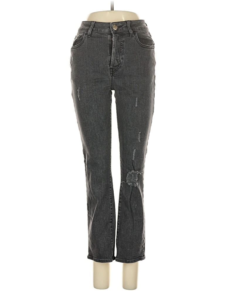 Pre-owned Warp & Weft Jeans In Gray