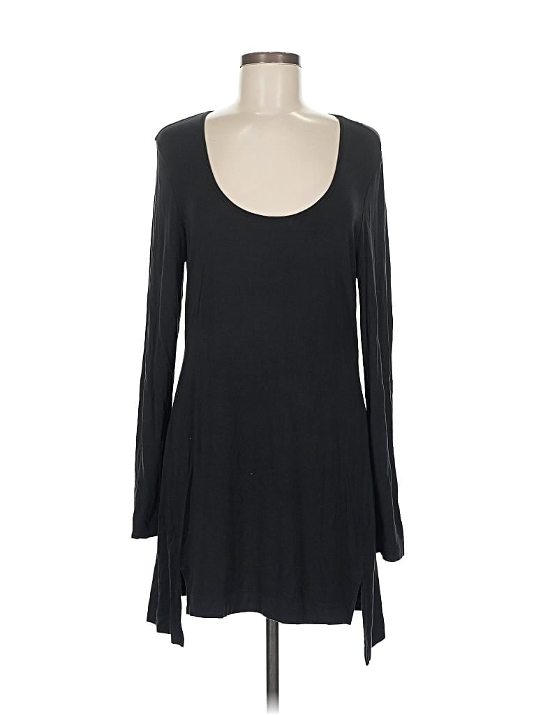 Pre-owned Peach Casual Dress In Black