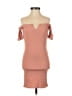 Pull&Bear Solid Tan Cocktail Dress Size S - photo 1
