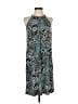 MICHAEL Michael Kors Paisley Teal Casual Dress Size S - photo 1