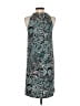 MICHAEL Michael Kors Paisley Teal Casual Dress Size S - photo 2
