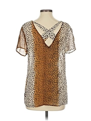 Walter Short Sleeve Silk Top (view 2)