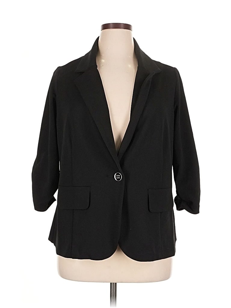 Pre-owned Soho Apparel Ltd Blazer Jacket In Black