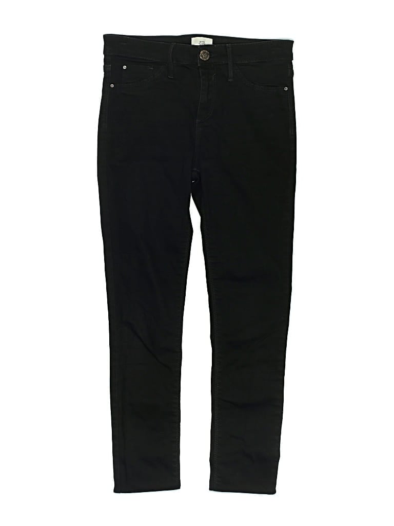 Pre-owned River Island Kids' Jeans In Black