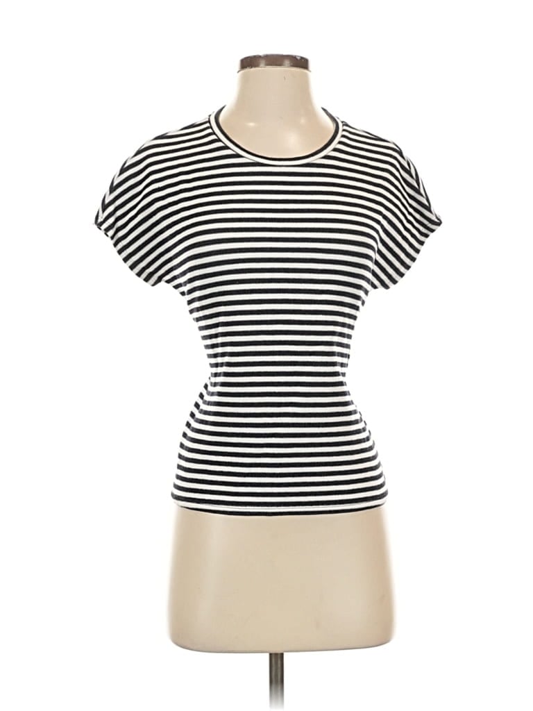 Pre-owned Express Short Sleeve T-shirt In White