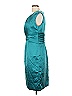 Jasmine 100% Polyester Teal Cocktail Dress Size 10 - photo 5