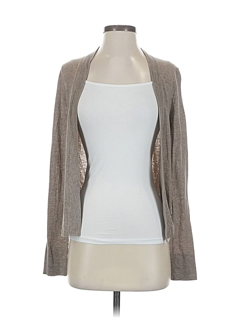 Pre-owned Gap Cardigan Sweater In Silver