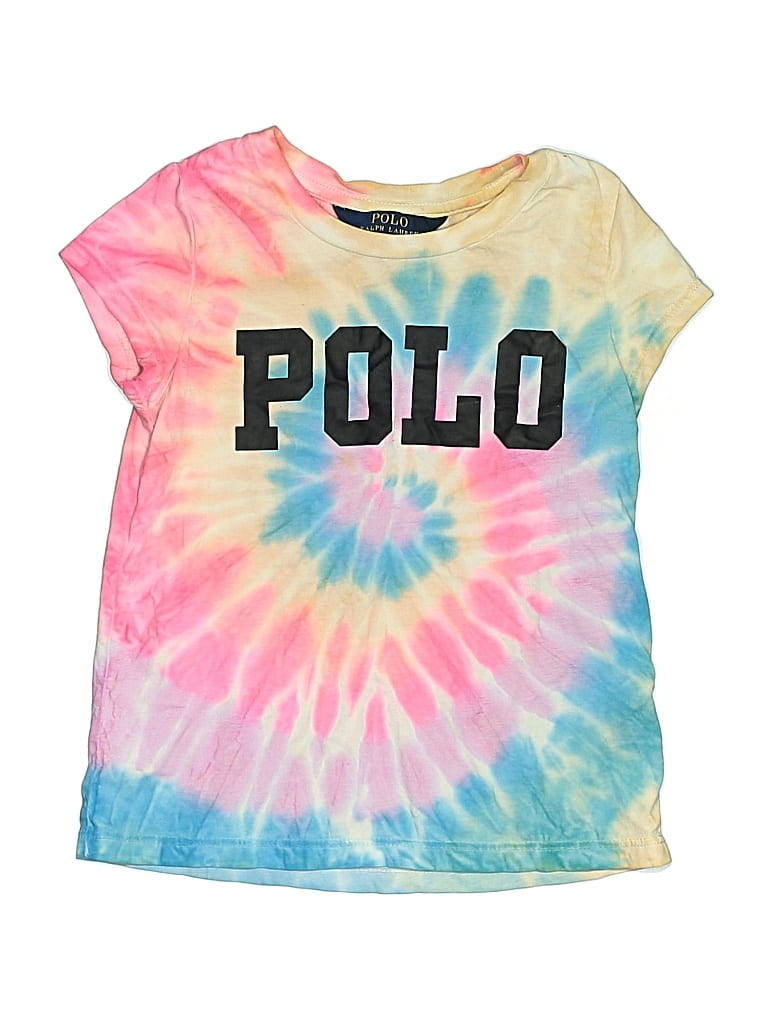 Pre-owned Polo By Ralph Lauren Kids' Short Sleeve Polo In Pink