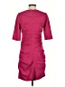 Etcetera Solid Burgundy Pink Casual Dress Size 0 - photo 2