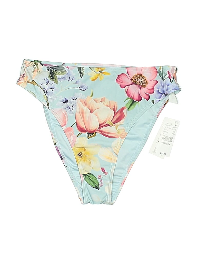 Pre-owned Cupshe Swimsuit Bottoms In Blue