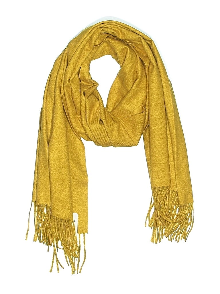 Pre-owned Assorted Brands Scarf In Orange