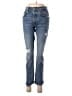 Zara TRF Hearts Blue Jeans Size 2 - photo 1
