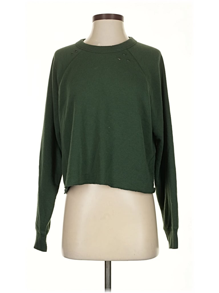 Pre-owned Aerie Sweatshirt In Green