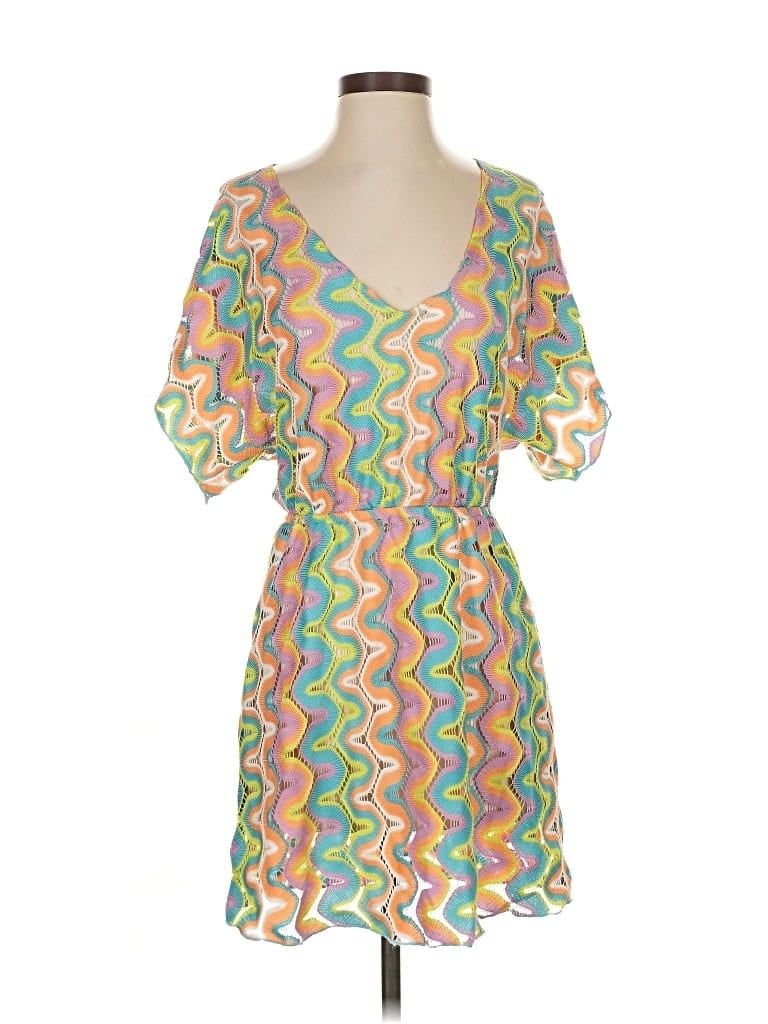 Pre-owned Becca Cocktail Dress In Orange