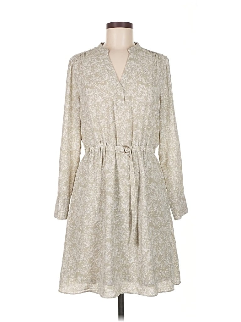 Pre-owned H&m Casual Dress In White