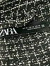 Zara Houndstooth Black Coat Size M - photo 6