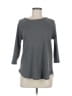 YOU & ME Gray Pullover Sweater Size M - photo 1