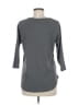 YOU & ME Gray Pullover Sweater Size M - photo 2