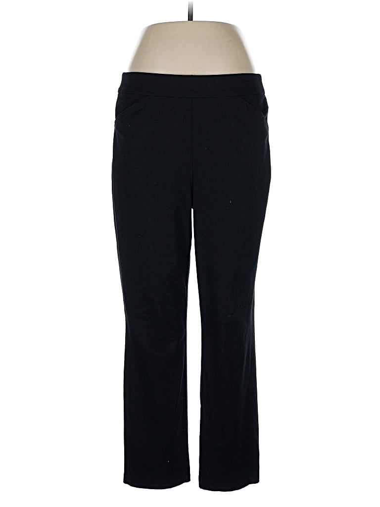 Pre-owned Travelers By Chico's Active Pants In Black