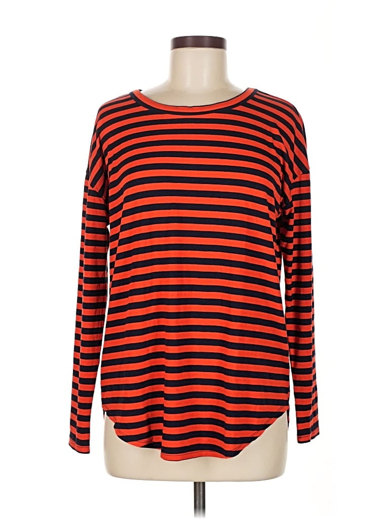 Pre-owned Lou & Grey Long Sleeve T-shirt In Red