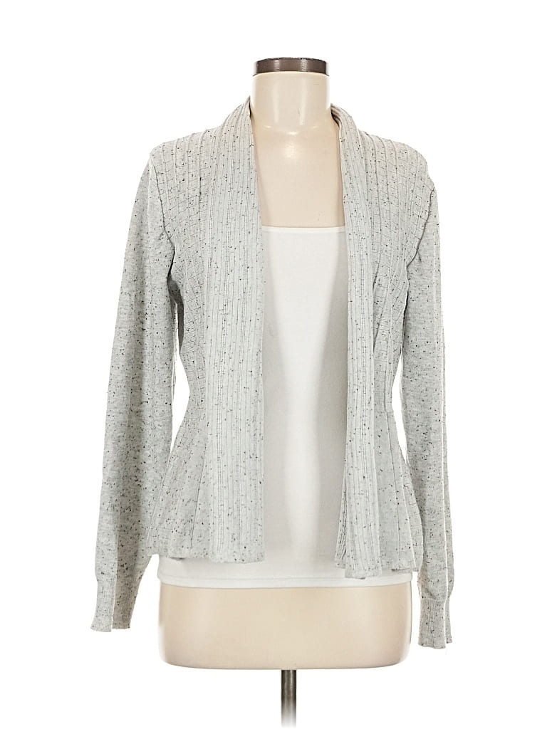 Pre-owned Chloe & Jasmine Cardigan Sweater In Gray