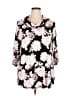 Tabitha Webb Pink 3/4 Sleeve Blouse Size 1X - photo 1