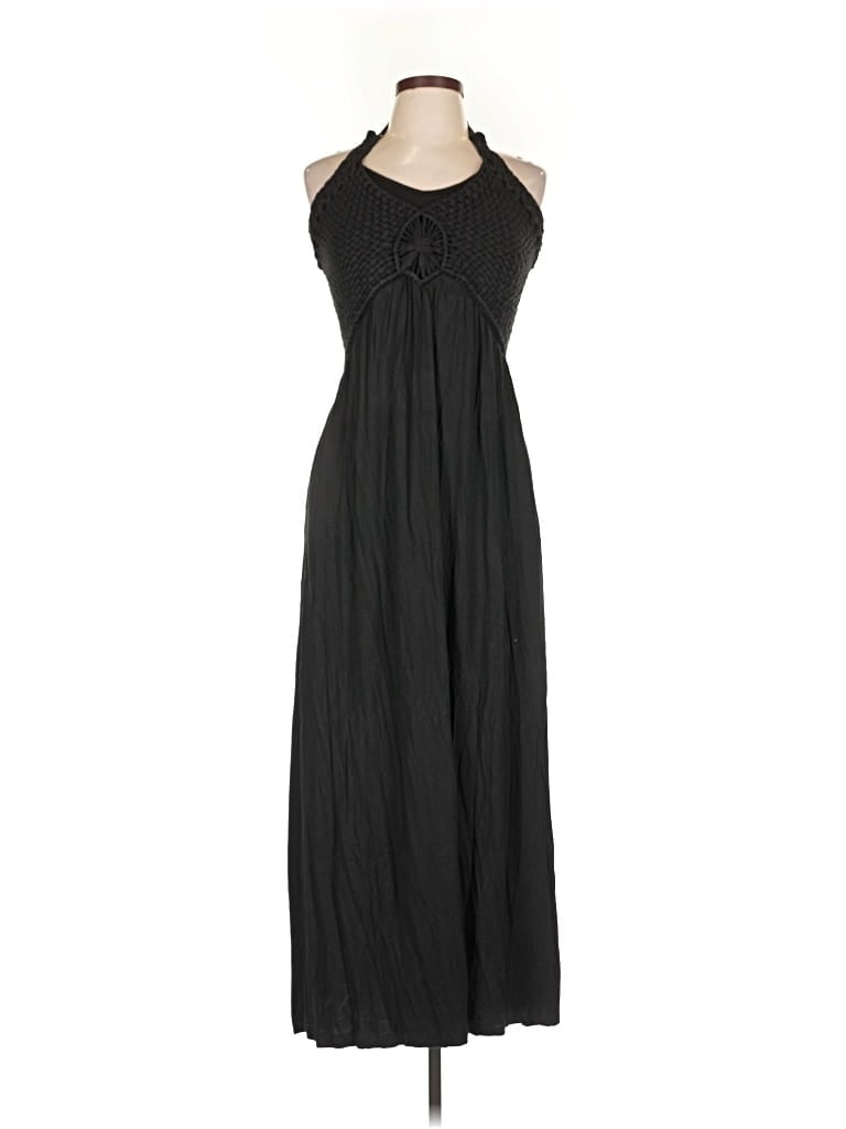 Pre-owned Soma Casual Dress In Black