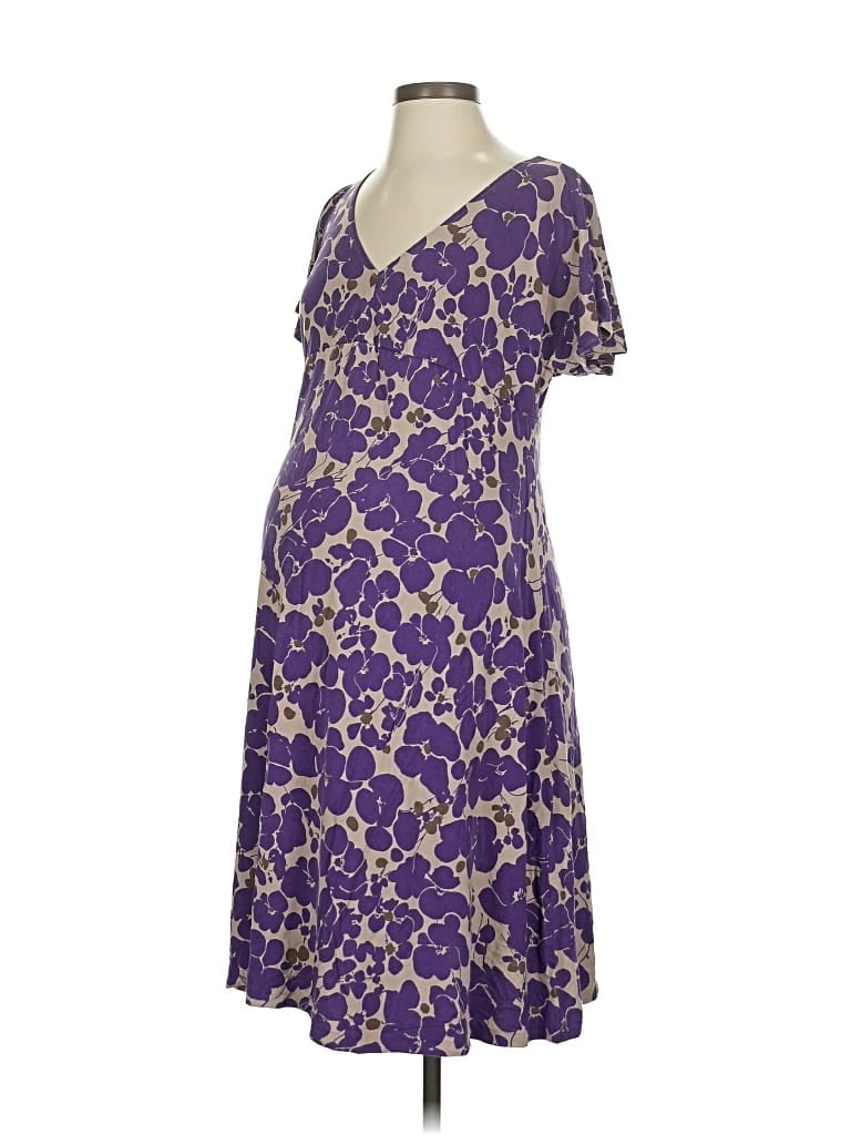 Pre-owned Gap - Maternity Cocktail Dress In Purple