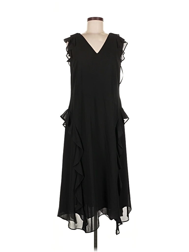 Pre-owned Chico's Cocktail Dress In Black