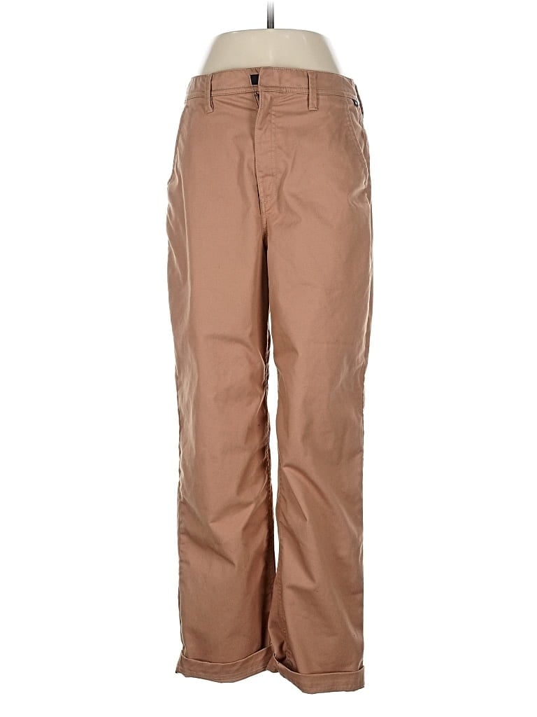 Pre-owned Vans Khaki Pant In Brown