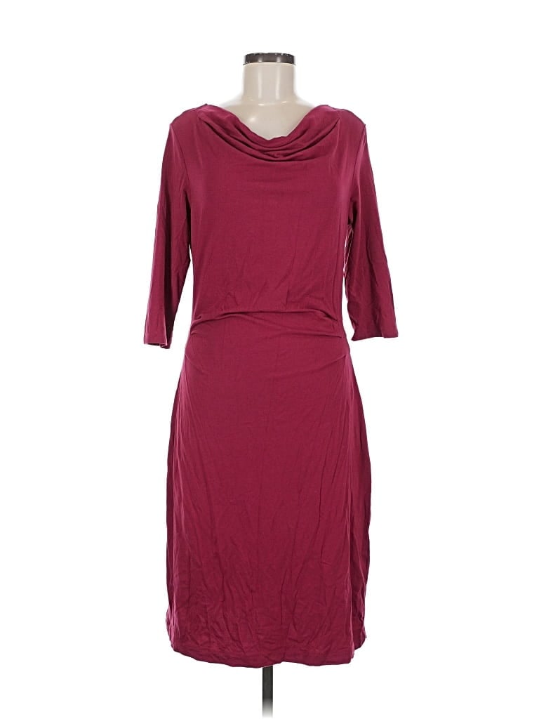 Pre-owned Pendleton Casual Dress In Burgundy