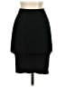BCBGMAXAZRIA Solid Black Silk Skirt Size XS - photo 2