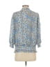 Parker 100% Polyester Blue 3/4 Sleeve Blouse Size XS - photo 2
