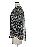 Alice Blue 100% Polyester Silver 3/4 Sleeve Blouse Size M - photo 5