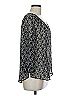 Alice Blue 100% Polyester Silver 3/4 Sleeve Blouse Size M - photo 4