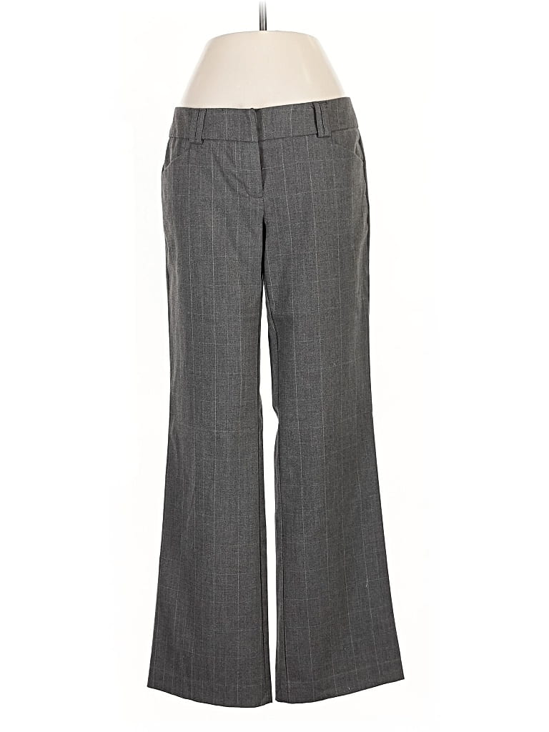 Pre-owned New York And Company Dress Pants In Gray