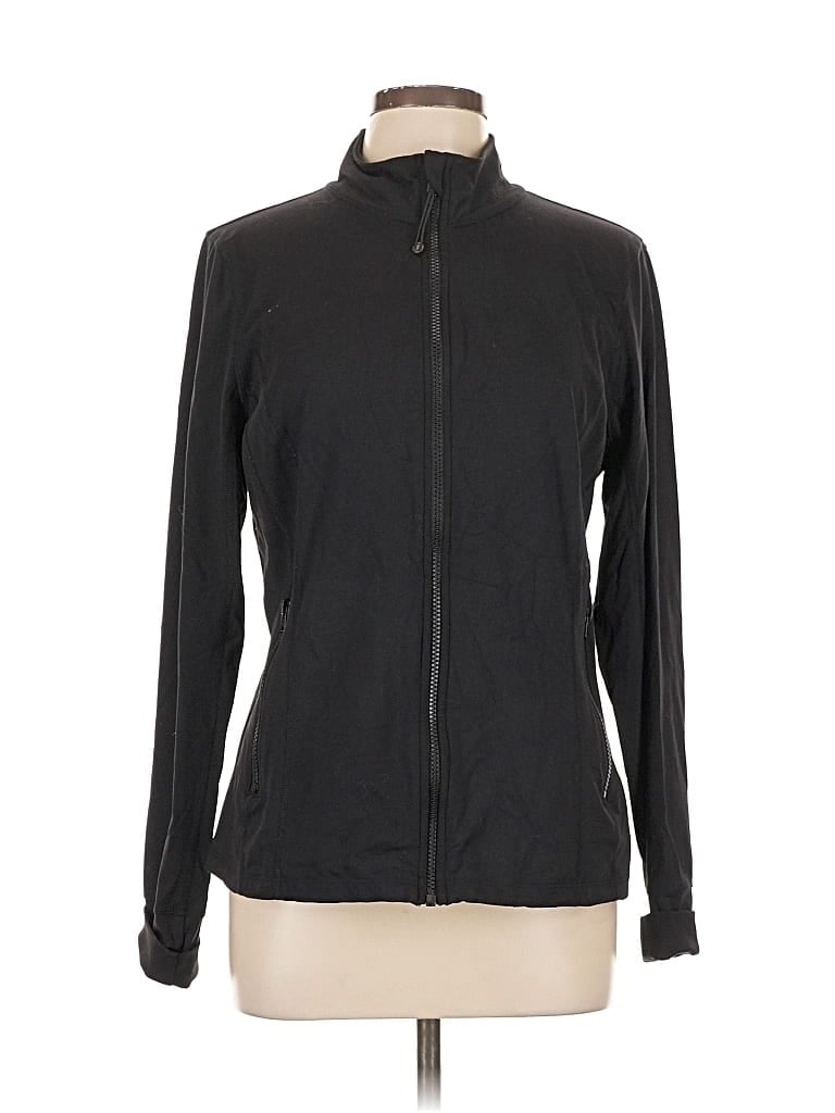 Pre-owned Ideology Track Jacket In Black