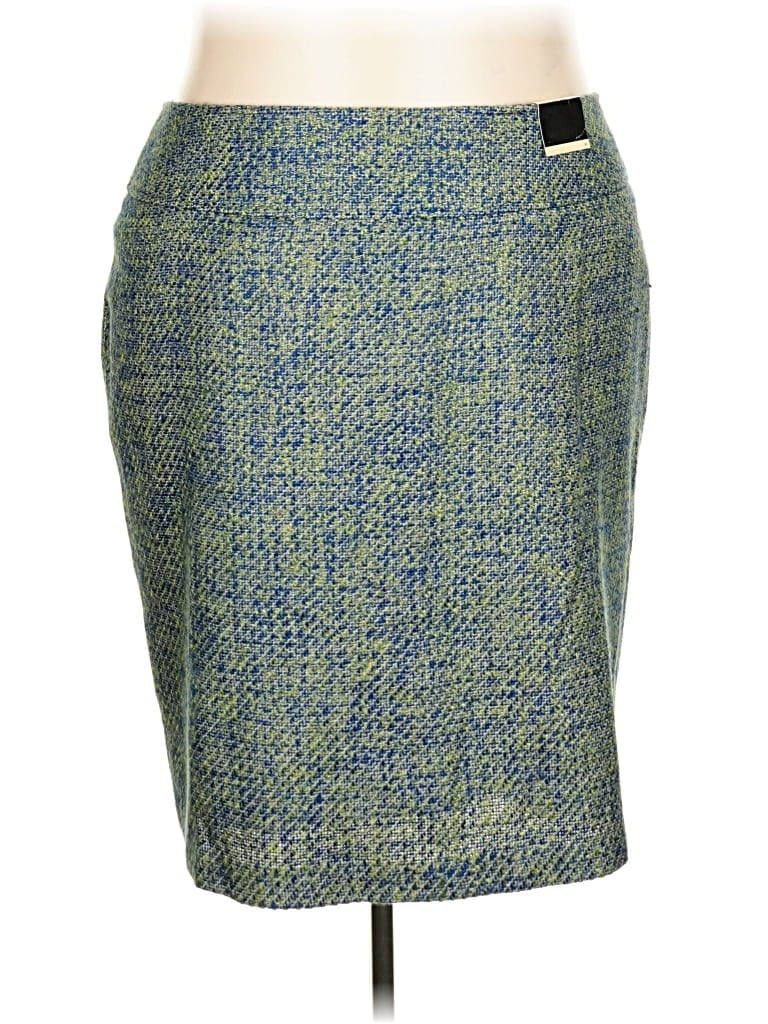 Lane Bryant Casual Skirt In Green