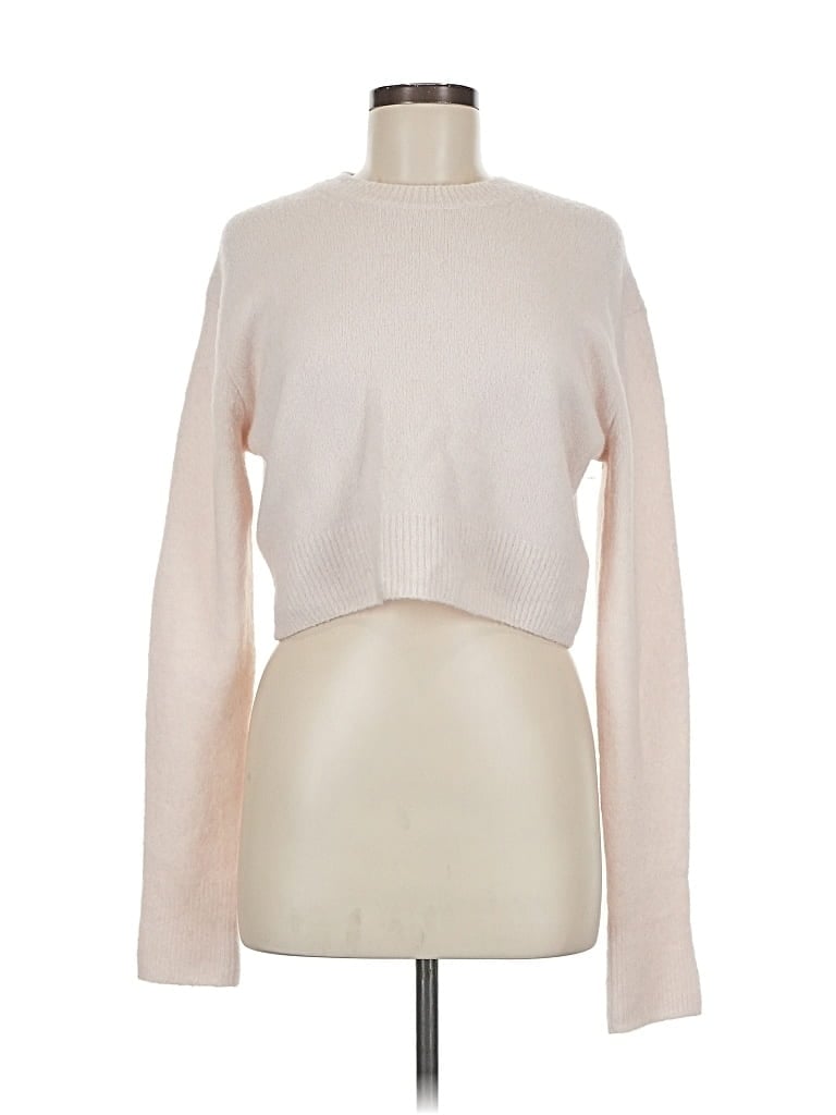 Pre-owned Allsaints Pullover Sweater In White