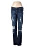 Just Black Stars Blue Jeans Size 28 waist - photo 1